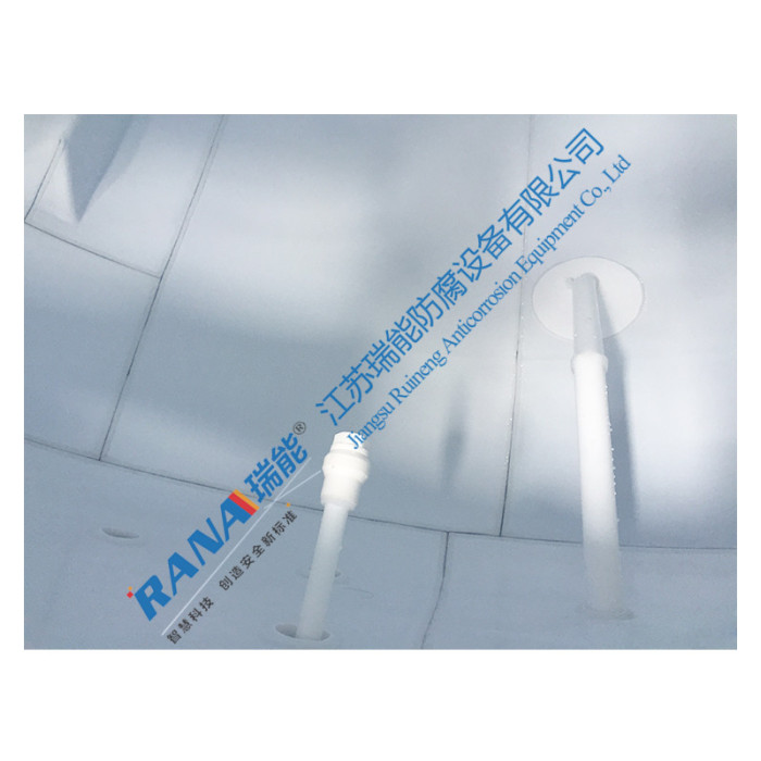 Сталёвы бак з футроўкай PTFE/ECTFE/PVDF для рэакцыйнага чайніка