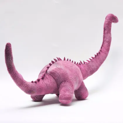 8" Fancy Dragon Plush Toy, Dragon Plush Toy Wholesale, Pink Dragon Plush Toy