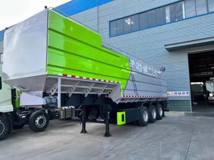 Poultry Feed Trailer Bulk Feed Trailer