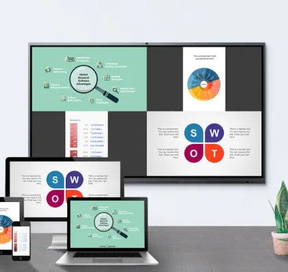 Smart Electronic Interactive Whiteboard for Classroom Use