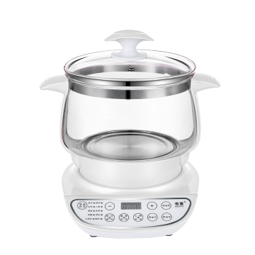 3L Glass Hot Pot Stockpot with Temperature Control Electric Water Boiler LY-T013