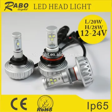 Car accessories guangzhou box customized auto car light led headlight