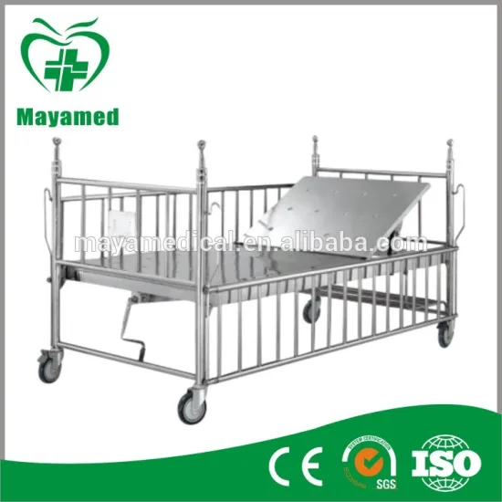 MY-R033 Stainless Steel Kid Bed Children Care Bed With Guardrail