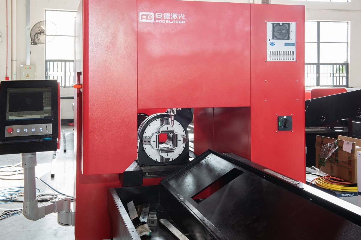 Ande laser tube cutting machine