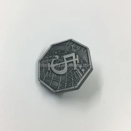 Custom Antique Imitation Old Silver Rice Puller Coin