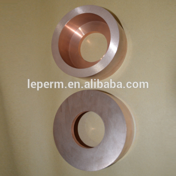 High quality W Cu plate/rod/disc/ring copper tungsten part