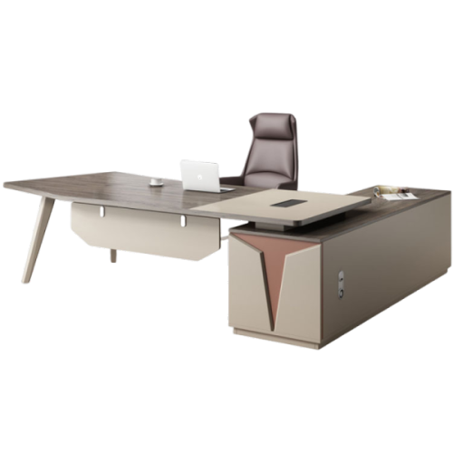 Mesa de escritório de estilo designer de alta estética