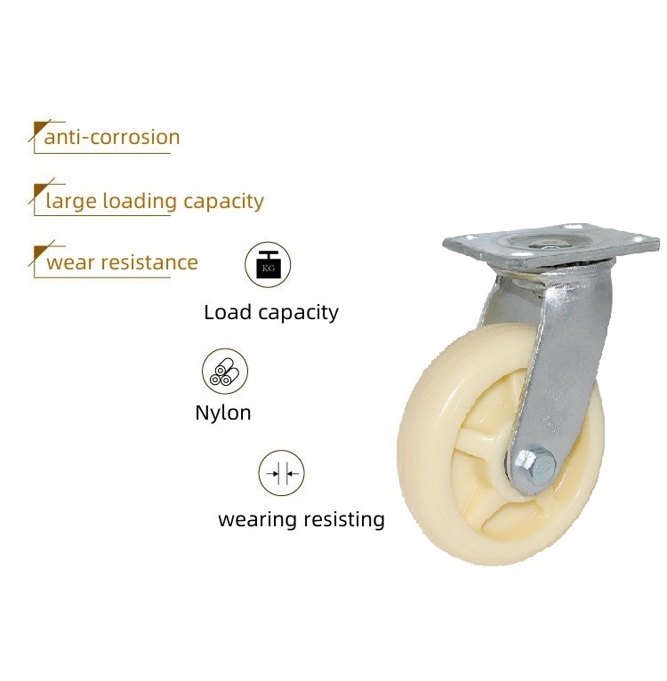 Heavy-Duty Nylon Caster 