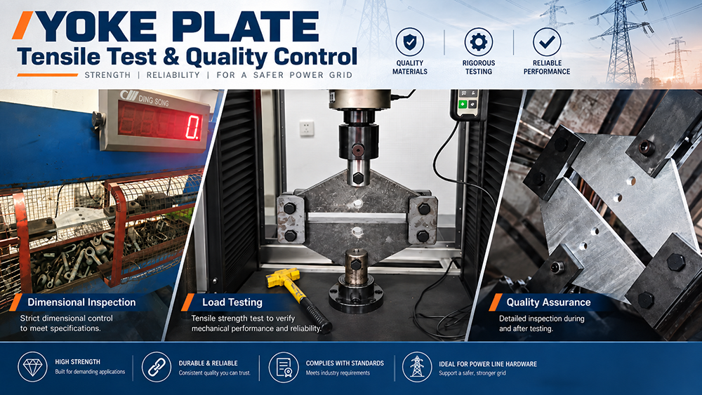 YOKE PLATE Tensile Testing and Quality Control