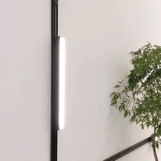 PNY LED Magnetic Linear Track Light - Modern Black Indoor Lighting System
