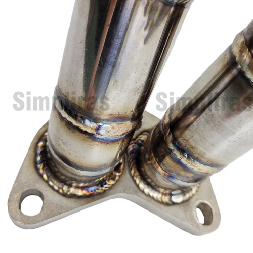 Nagłówka wydechowa nierówna nierdzewna nagłówek wydechowy pasuje do Subaru WRX i STI 15-21