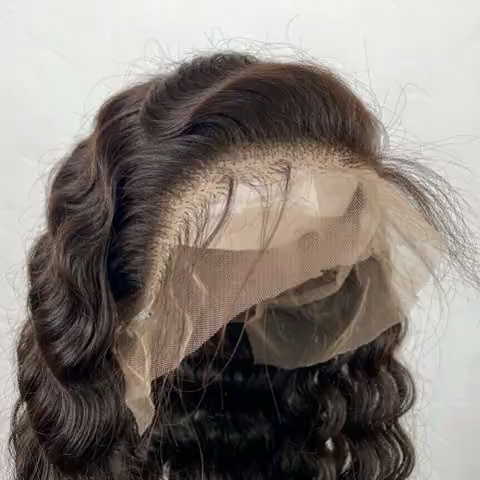 Medium Brown Loose Wave Lace Front Wig