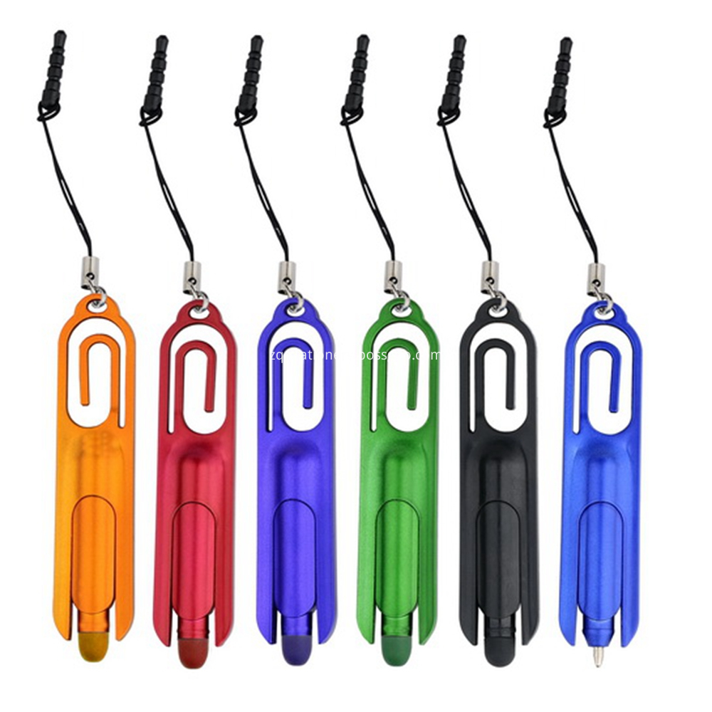 Bookmark Design Stylus Pen with Pluggy