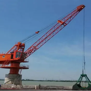 Marine Rail Type Mobile Pedestal Portal Crane 50 Ton for Sale