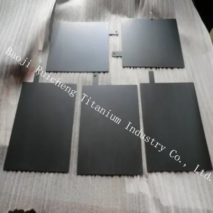 Ru-Ir Coated Titanium Anode