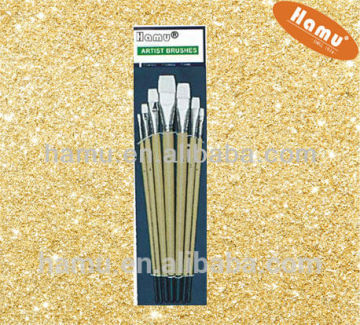 Colorful Plastic Artist Brush For School Oil Painting Brush