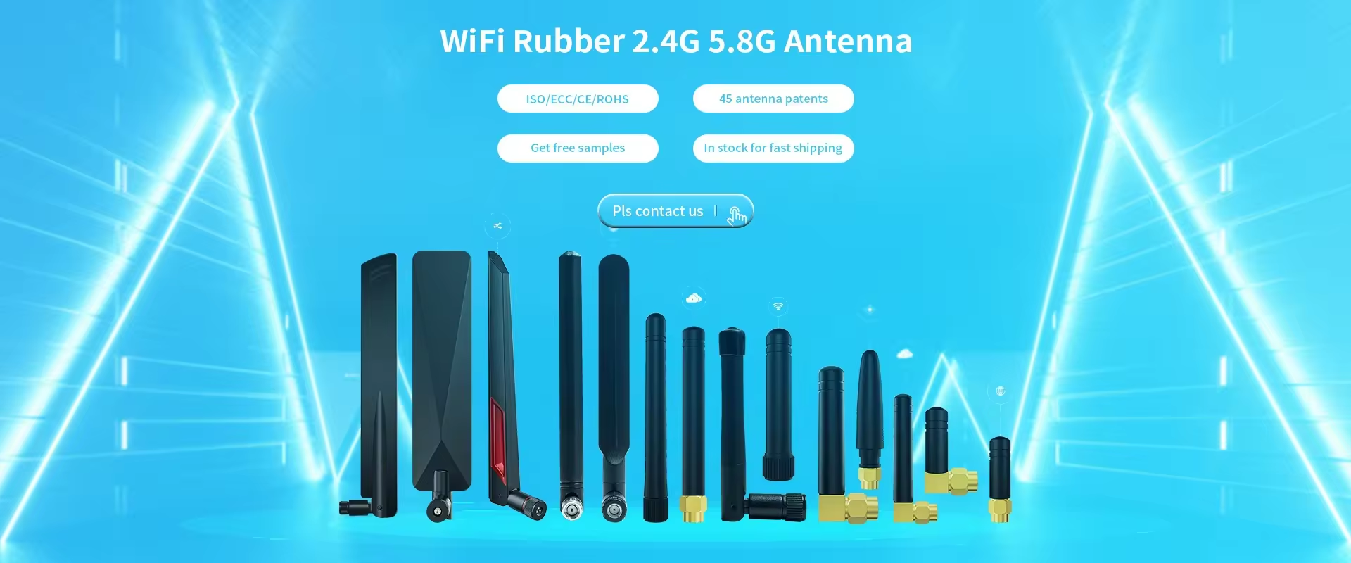 WiFi 2.4G 5.8G antenna