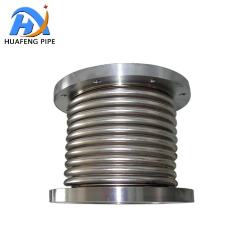Stainless Steel Corrugated Braided Hose with Flanges