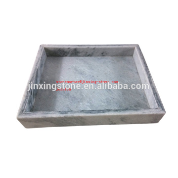 grey marble tray /natural stone tray/Marble Towel Tray