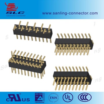 SMT Type 1.27mm Pitch Michine Pin Header Single/Dual/Tripel Row Pin Connector
