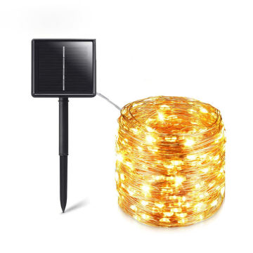Nueva llegada Smart Solar recargable LED LED para decoraciones navideñas de vacaciones