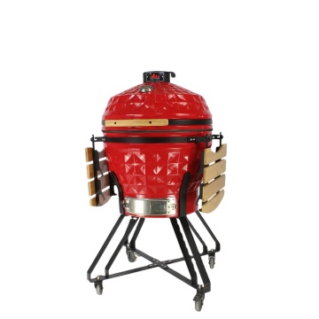 Rotisserie Ac BBQ Grill 21 Inch Kamado Style Grill