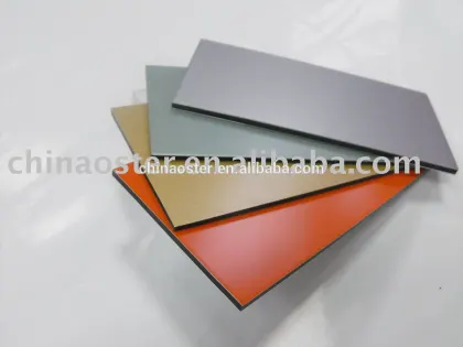 Oster metallic color aluminum composite panel