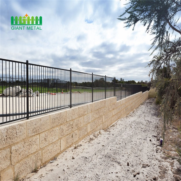 High Security  Galvanzied  Zinc Steel Fence