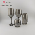 Ato Smoke Stiel &amp; Stemless Wine Glass Sets