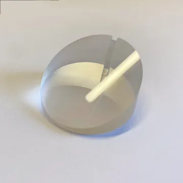 Customized JGS1 Glass Dia25mm Wedge Prism