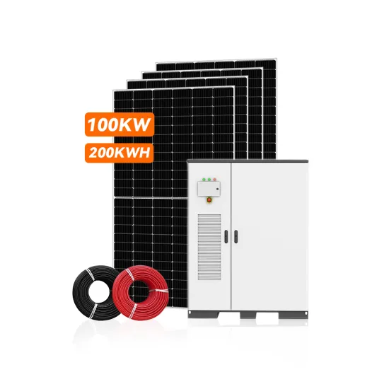 215kWh 100KW Hybrid Off-Grid Solar Energy Storage System with Lifepo4 Battery for Commercial Use