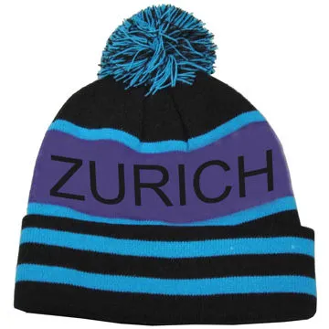 Hat, with Zurich embroidery