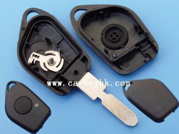 HOT Sale New style Peugeot 406 1 buttons remote key shell for remote key