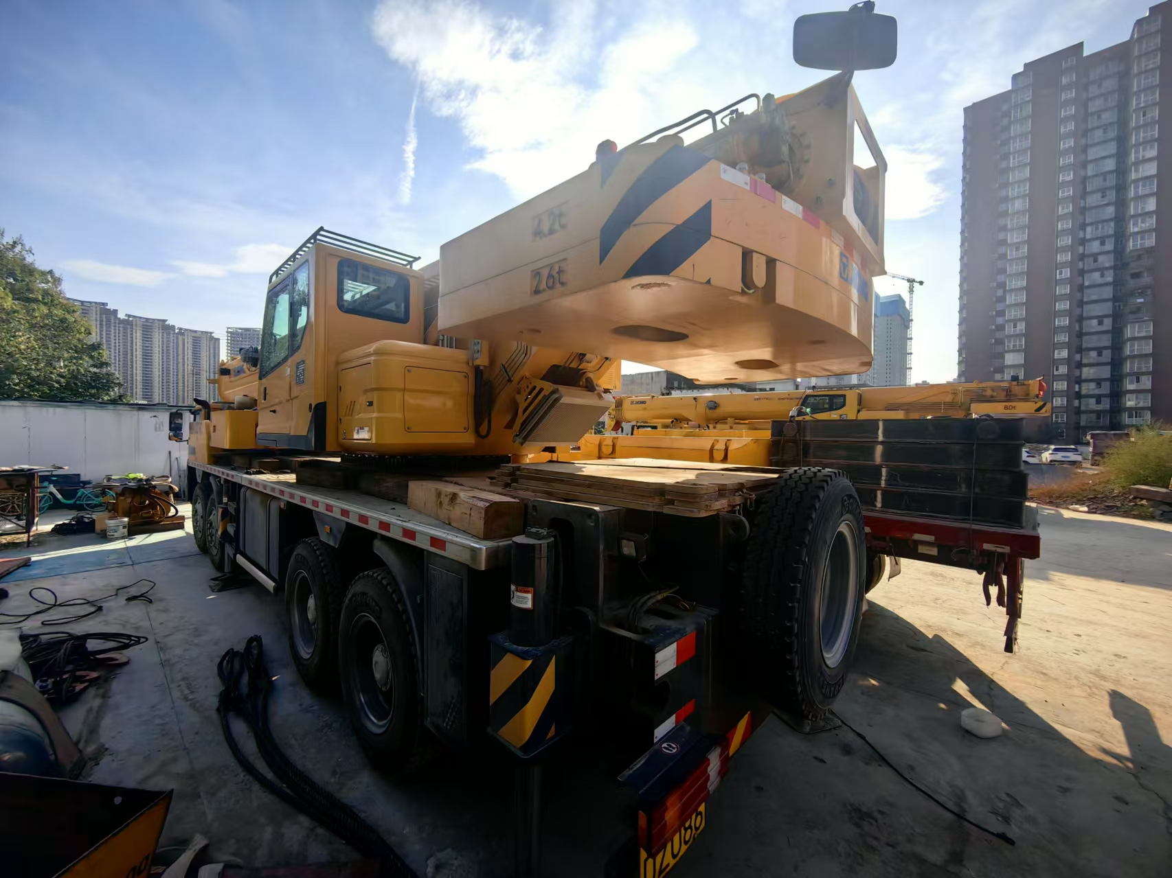 high quality used truck crane high quality used truck crane