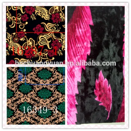 2016 New style folds stretch korean velvet wedding dress fabric