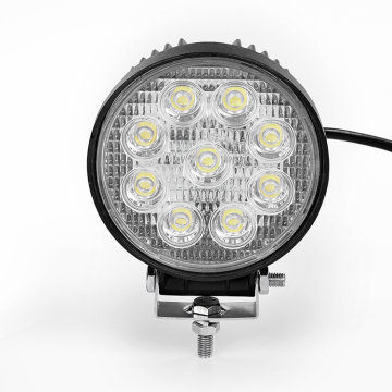 High Power 27W 12V LED Work Light for Offroad, Boating, and Hunting