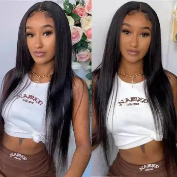 Wholesale  Unprocessed Raw Remy Lace Frontal Wig Virgin Cuticle Aligned Peruvian Human Hair Front Lace Front Wigs