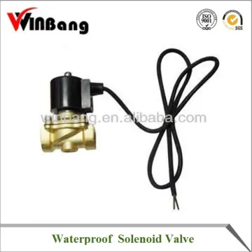 Direct Acting Brass Waterproof Solenoid Valve
