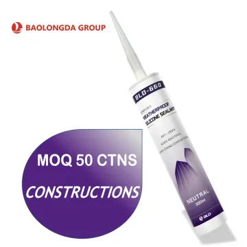 Weatherproof Silicone Sealant for Glass Adhesives