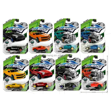 1:64 Scale Hot Wheels: 4 Styles, 8 Colors - Classic Racing Cars Die Cast Set for Kids