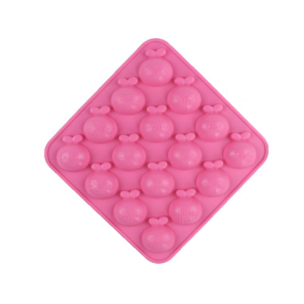 16 Holes Chocolate Jelly Candy Silicone Baking Mold 7