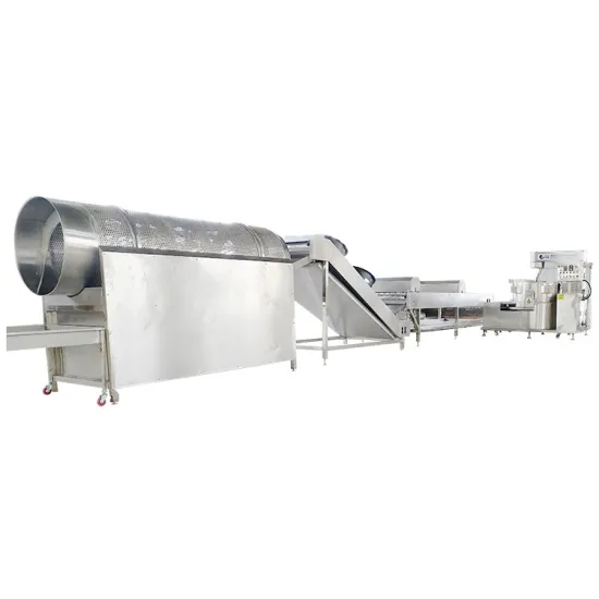 70kg/h Industrial Automatic Popcorn Making Machine Popcorn Processing Line