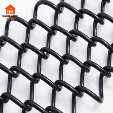 Custom Anti-Climb 2m Mini Mesh Fence with Razor Wire - 36 Inch Aluminum Chain Link