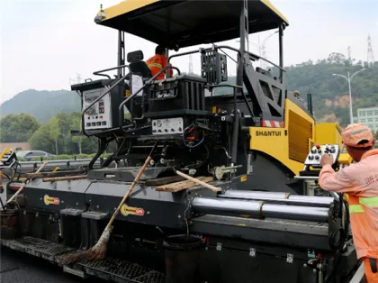 Shantui SRP95M 9.5m Asphalt Paver: Your Ultimate Construction Heavy Machinery Solution