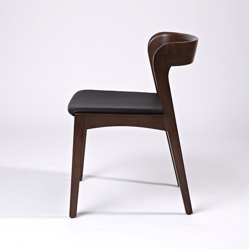 nordic wooden dining chair