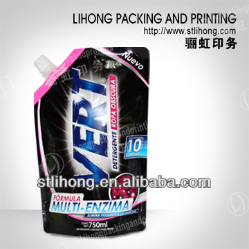 Standing Bag With Side Nozzle