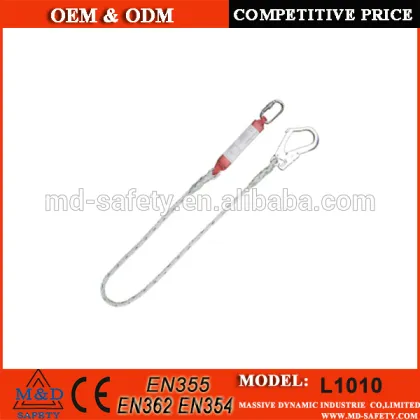 Good quality nylon rope safety lanyard