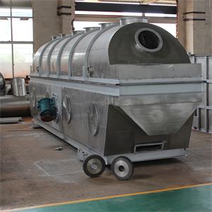 Organic fertilizer fluidized bed drier