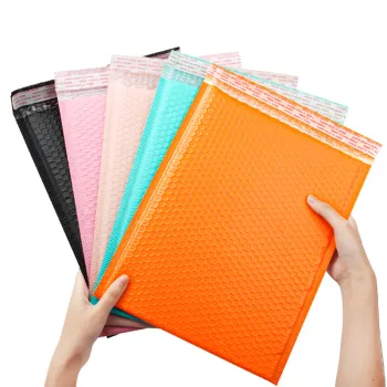 Biodegradable Bubble Mailer Envelopes with Self-Seal and Custom Logo