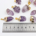 Accesorios de moda naturales Colgante de amatista